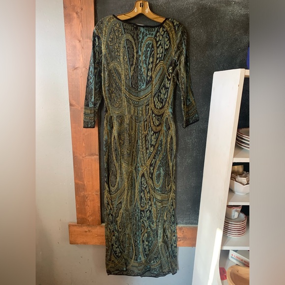 Peruvian Connection Kashmiri Dress size M euc - Picture 6 of 7